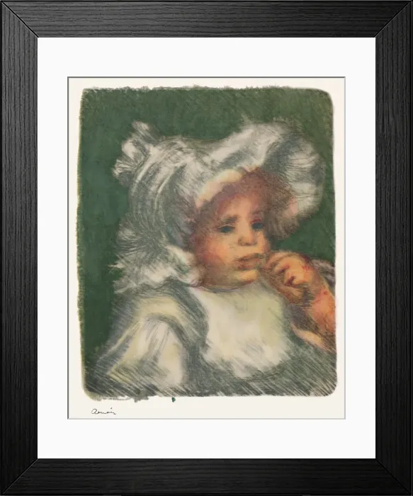 Framed Print : The Child with the Biscuit, c. 1898-1899, (1946). Artist: Pierre-Auguste Renoir Framed Print : The Child with the Biscuit, c. 1898-1899, (1946). Artist: Pierre-Auguste Renoir