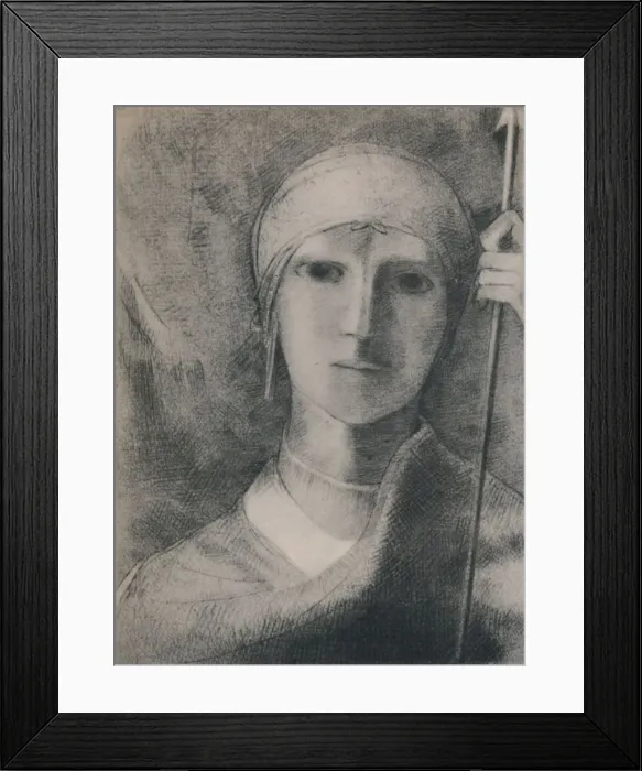 Framed Print : Parsifal, c. 1891, (1946). Artist: Odilon Redon Framed Print : Parsifal, c. 1891, (1946). Artist: Odilon Redon