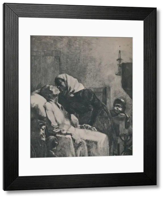 Framed Print : The End of All, 1883, (1946). Artist: Paul Albert Besnard Framed Print : The End of All, 1883, (1946). Artist: Paul Albert Besnard
