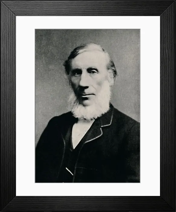Framed Print : Professor John Tyndall, c1880, (1904). Artist: Alexander Bassano Framed Print : Professor John Tyndall, c1880, (1904). Artist: Alexander Bassano