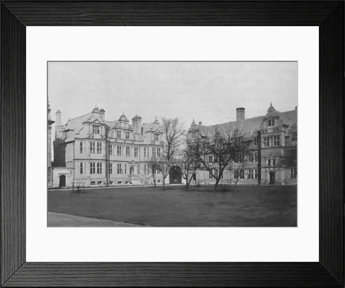 Framed Print : New Buildings, Trinity College, Oxford, 1904. Artist: Gillman Framed Print : New Buildings, Trinity College, Oxford, 1904. Artist: Gillman