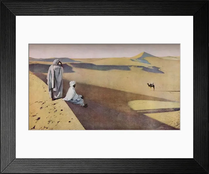 Framed Print : Sahara, c1930s