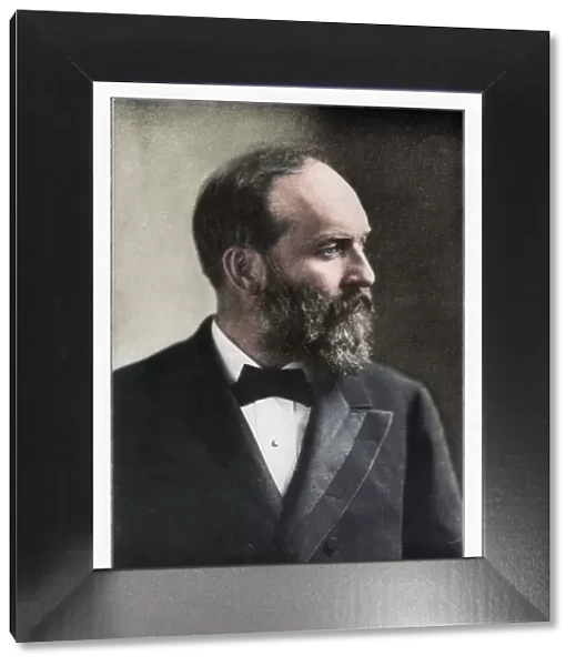 James Abram Garfield, 20th President of the United States, c1881