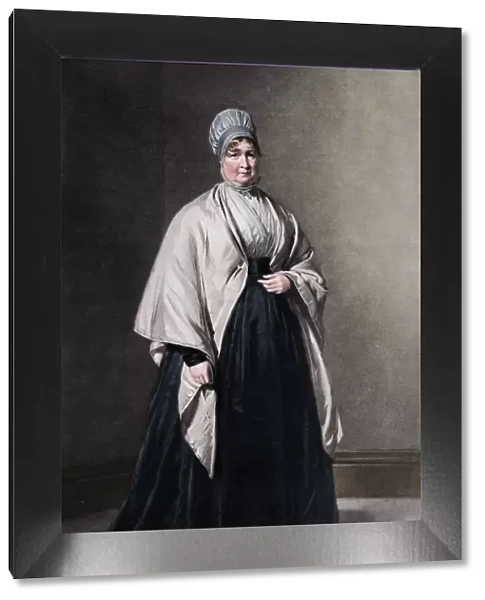 Mrs. Elizabeth Fry (1780-1845), c1843, (1912). Artist: George Richmond