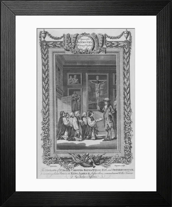 Framed Print : The Bishops of Stasaph-Chester-Bath & Wells- Ely and Peterborough, c1787 Framed Print : The Bishops of Stasaph-Chester-Bath & Wells- Ely and Peterborough, c1787