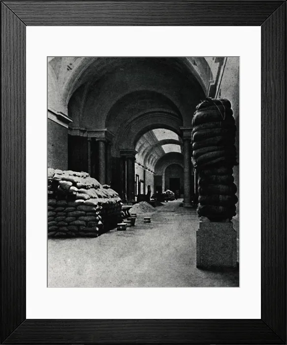 Framed Print : The Prado Museum, 1937 Framed Print : The Prado Museum, 1937