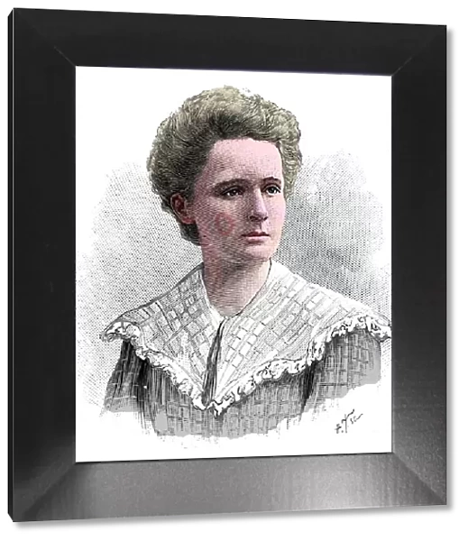 Marie Sklodowska Curie, Polish-born French physicist, 1904
