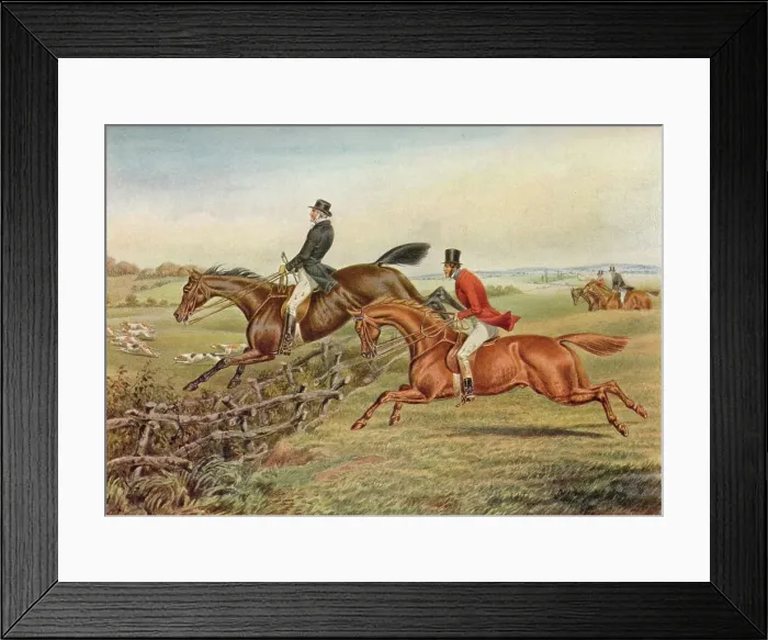 Framed Print : The Cleric Shows The Way, c1800, (1922). Artist: Henry Thomas Alken Framed Print : The Cleric Shows The Way, c1800, (1922). Artist: Henry Thomas Alken