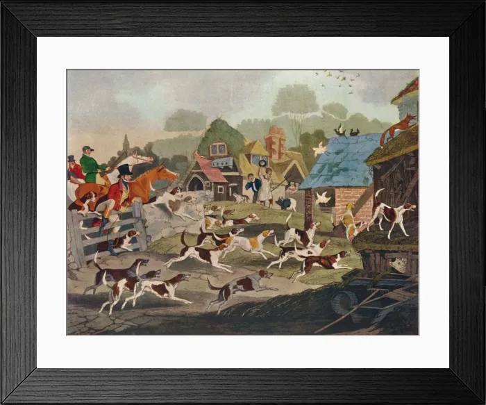Framed Print : The Death - Postponed, 1822, (1922). Artist: Robert Pollard Framed Print : The Death - Postponed, 1822, (1922). Artist: Robert Pollard