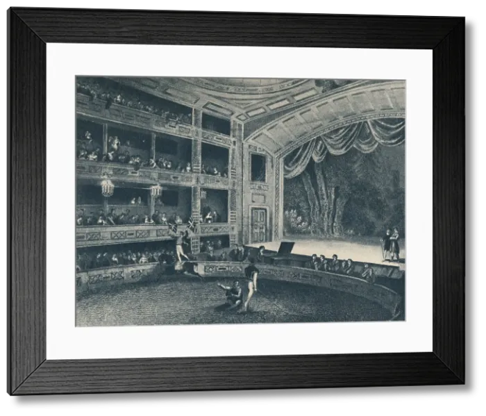 Framed Print : Arena of Astleys Amphitheatre, Westminster Bridge Road, 1942 Framed Print : Arena of Astleys Amphitheatre, Westminster Bridge Road, 1942