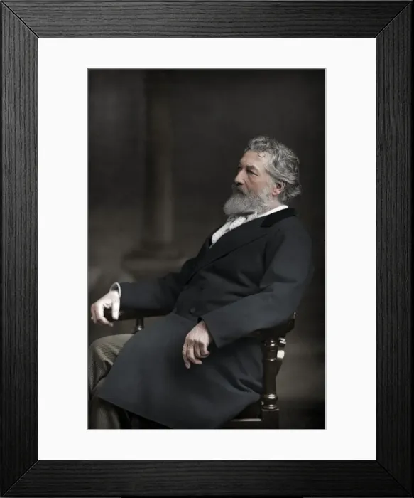 Framed Print : Frederic Leighton (1830-1896), 1st Baron Leighton, 1890. Artist: W&D Downey Framed Print : Frederic Leighton (1830-1896), 1st Baron Leighton, 1890. Artist: W&D Downey