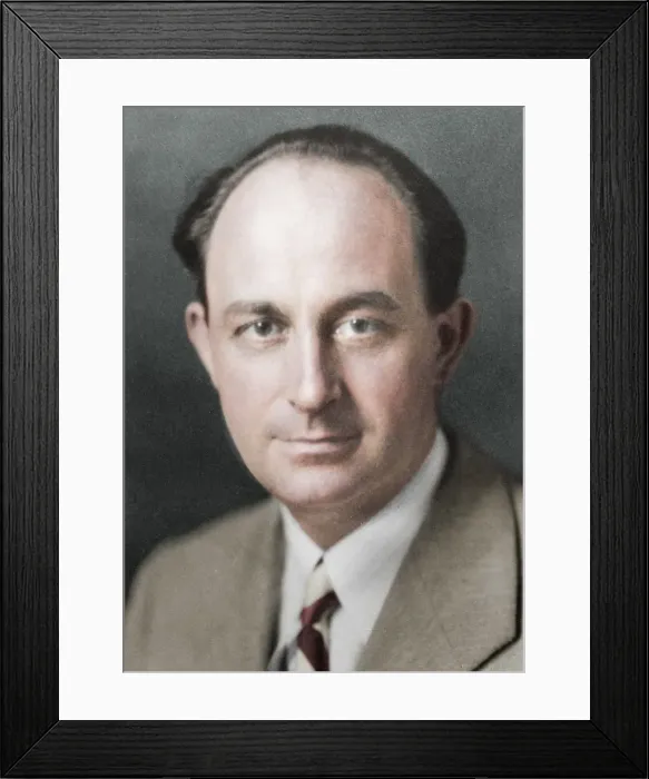 Framed Print : Enrico Fermi, Italian-born American nuclear physicist, c1938 Framed Print : Enrico Fermi, Italian-born American nuclear physicist, c1938