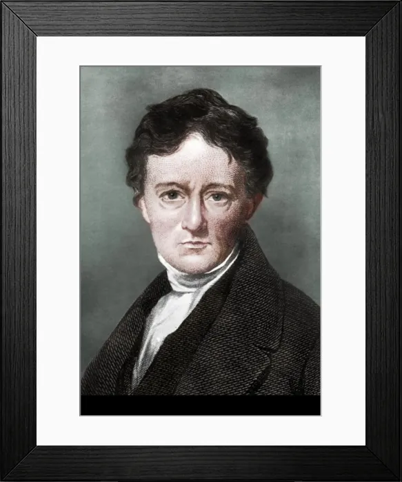 Framed Print : Charles Lamb, English essayist, (1903)