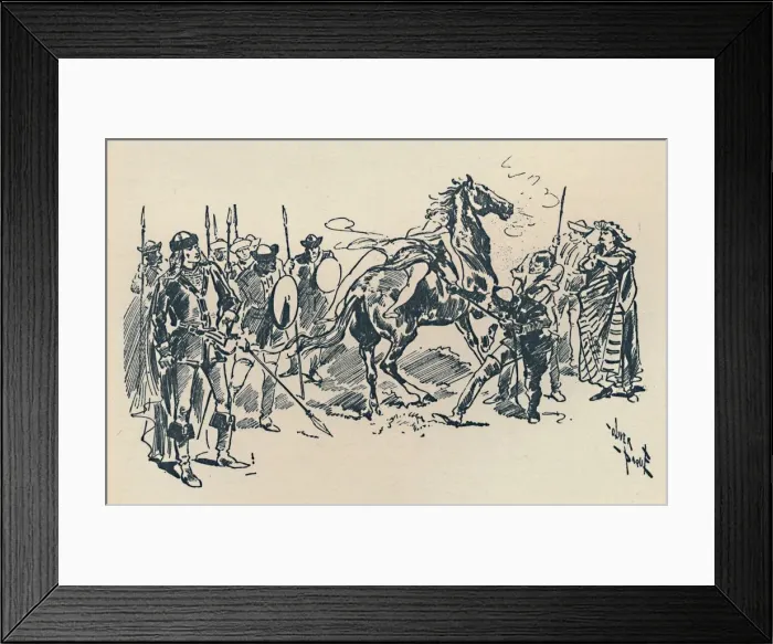 Framed Print : Mazeppa, 1942 Framed Print : Mazeppa, 1942