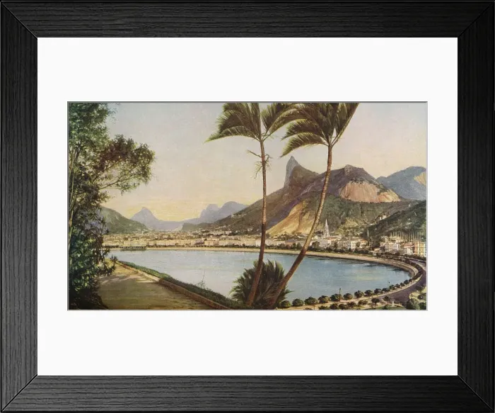 Framed Print : Rio de Janeiro, c1930s. Artist: ENA Framed Print : Rio de Janeiro, c1930s. Artist: ENA