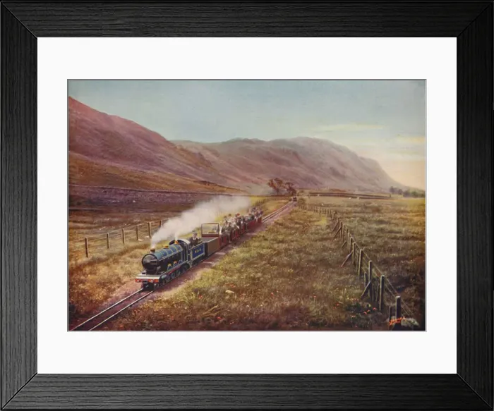 Framed Print : The Smallest Passenger Railway in the World. In Eskdale, Cumberland, 1926 Framed Print : The Smallest Passenger Railway in the World. In Eskdale, Cumberland, 1926