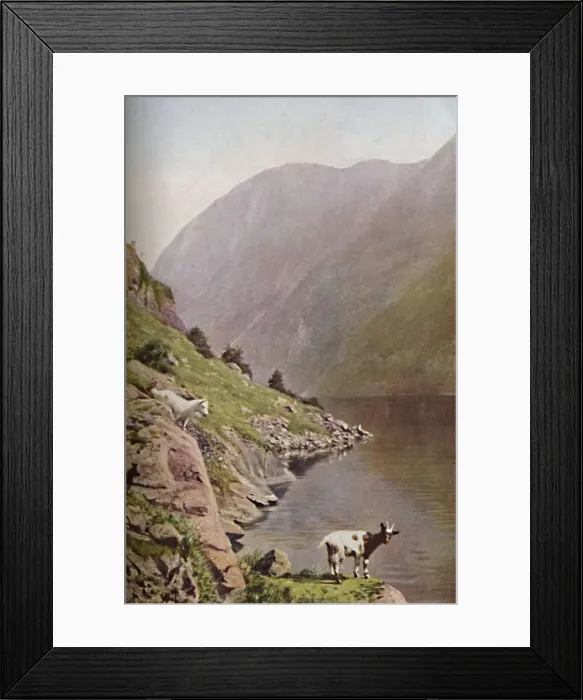 Framed Print : Norway, c1930s. Artist: Donald McLeish Framed Print : Norway, c1930s. Artist: Donald McLeish