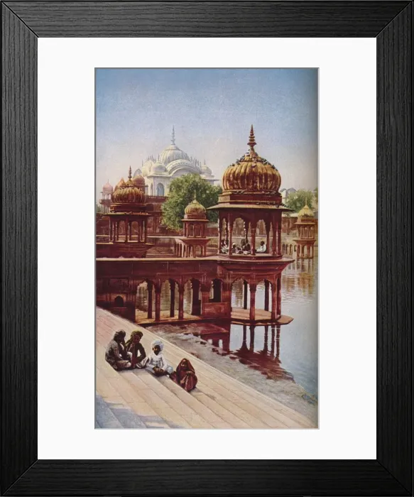 Framed Print : Rajputana, early 19th century, (c1930s). Artist: Richard Thomas Underwood Framed Print : Rajputana, early 19th century, (c1930s). Artist: Richard Thomas Underwood