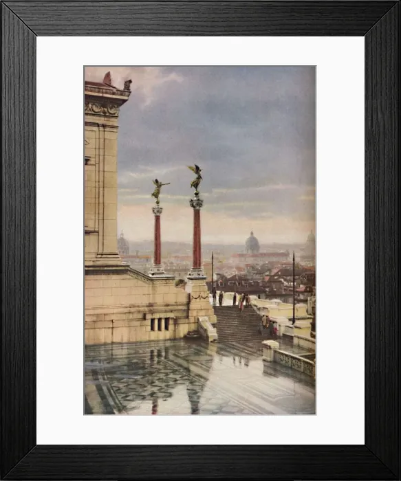 Framed Print : Rome, c1930s. Artist: Donald McLeish Framed Print : Rome, c1930s. Artist: Donald McLeish