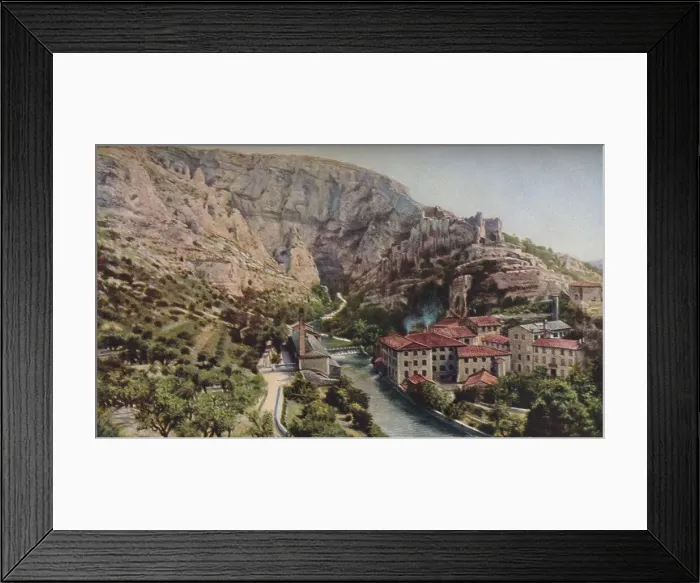 Framed Print : Provence, c1930s. Artist: PLM Framed Print : Provence, c1930s. Artist: PLM