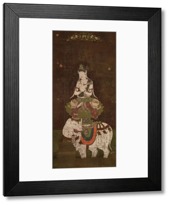 Framed Print : Fugen Bosatsu (Samantabhadra), 12th century. Artist: Anonymous Framed Print : Fugen Bosatsu (Samantabhadra), 12th century. Artist: Anonymous