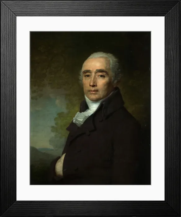 Framed Print : Portrait of Pyotr Nikolayevich Dubovitsky, 1804. Artist: Borovikovsky, Vladimir Lukich (1757-1825) Framed Print : Portrait of Pyotr Nikolayevich Dubovitsky, 1804. Artist: Borovikovsky, Vladimir Lukich (1757-1825)