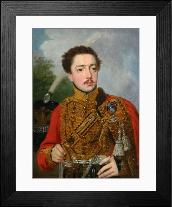 Framed Print : Portrait of Pavel Semyonovich Masyukov, 1817. Artist: Borovikovsky, Vladimir Lukich (1757-1825) Framed Print : Portrait of Pavel Semyonovich Masyukov, 1817. Artist: Borovikovsky, Vladimir Lukich (1757-1825)