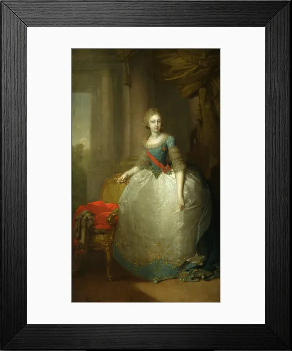 Framed Print : Grand Duchess Elena Pavlovna of Russia (1784-1803), 1797. Artist: Borovikovsky, Vladimir Lukich (1757-1825) Framed Print : Grand Duchess Elena Pavlovna of Russia (1784-1803), 1797. Artist: Borovikovsky, Vladimir Lukich (1757-1825)
