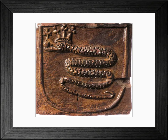 Framed Print : The coat of arms of Grand Dukes of Lithuania, 15th century. Artist: Anonymous Framed Print : The coat of arms of Grand Dukes of Lithuania, 15th century. Artist: Anonymous