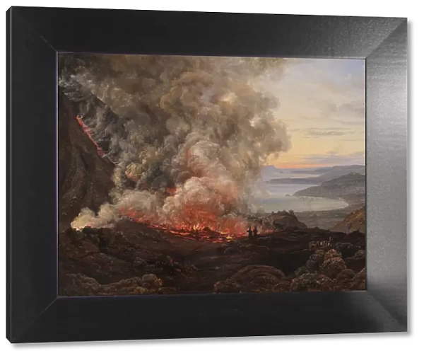 Eruption of the Volcano Vesuvius, 1821. Artist: Dahl, Johan Christian Clausen (1788-1857)