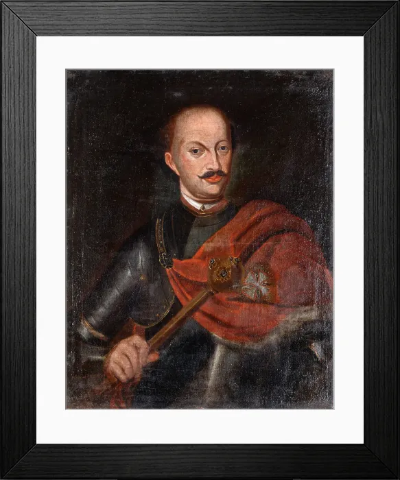 Framed Print : Jan Kazimierz Sapieha (1637?1730), Grand Hetman of Lithuania, Early 18th cen Artist: Anonymous Framed Print : Jan Kazimierz Sapieha (1637?1730), Grand Hetman of Lithuania, Early 18th cen Artist: Anonymous