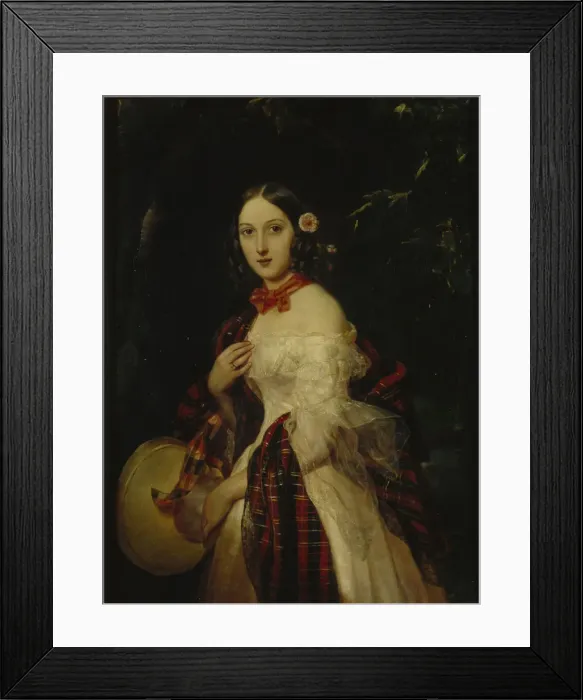 Framed Print : Maria Arkadyevna (Stolypina) Beck (1819-1889), 1839. Artist: Orlov, Pimen Nikitich (1812-1863) Framed Print : Maria Arkadyevna (Stolypina) Beck (1819-1889), 1839. Artist: Orlov, Pimen Nikitich (1812-1863)