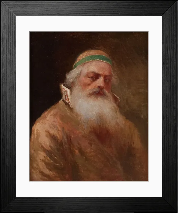 Framed Print : Boyar, 1911. Artist: Pelevin, Ivan Andreyevich (1840-1917)