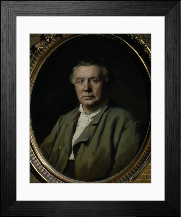 Framed Print : Portrait of the painter P. S. Stepanov, 1870. Artist: Perov, Vasili Grigoryevich (1834-1882) Framed Print : Portrait of the painter P. S. Stepanov, 1870. Artist: Perov, Vasili Grigoryevich (1834-1882)
