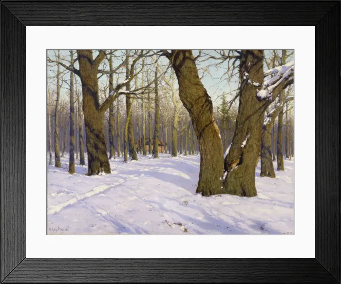 Framed Print : Early Spring, 1910. Artist: Kryzhitsky, Konstantin Yakovlevich (1858-1911) Framed Print : Early Spring, 1910. Artist: Kryzhitsky, Konstantin Yakovlevich (1858-1911)