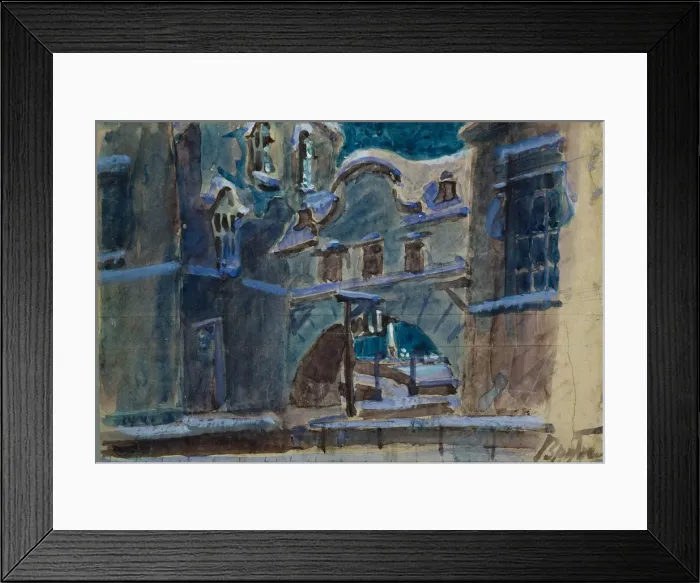 Framed Print : Stage design for the opera The Queen of spades by P. Tchaikovsky, 1901. Artist: Vrubel, Mikhail Alexandrovich (1856-1910) Framed Print : Stage design for the opera The Queen of spades by P. Tchaikovsky, 1901. Artist: Vrubel, Mikhail Alexandrovich (1856-1910)