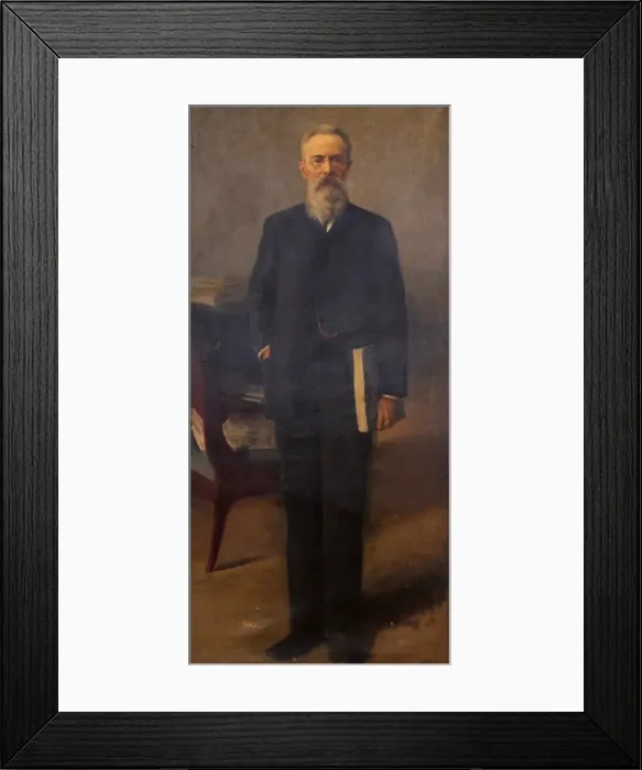 Framed Print : Portrait of the composer Nikolai Rimsky-Korsakov (1844-1908), c. 1900. Artist: Wisel, Emil Oskarovich (1866-1943) Framed Print : Portrait of the composer Nikolai Rimsky-Korsakov (1844-1908), c. 1900. Artist: Wisel, Emil Oskarovich (1866-1943)