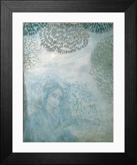 Framed Print : Morning Prayer, 1908. Artist: Utkin, Pyotr Savvich (1877-1934) Framed Print : Morning Prayer, 1908. Artist: Utkin, Pyotr Savvich (1877-1934)