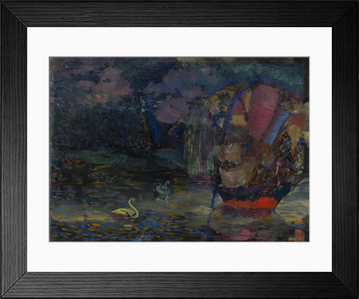 Framed Print : Fairy Lake, 1909-1910. Artist: Baranov-Rossine, Vladimir Davidovich (1888-1942) Framed Print : Fairy Lake, 1909-1910. Artist: Baranov-Rossine, Vladimir Davidovich (1888-1942)