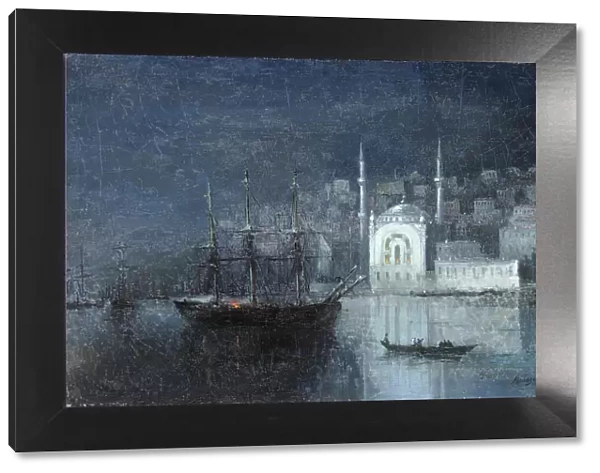 Constantinople by night, 1886. Artist: Aivazovsky, Ivan Konstantinovich (1817-1900)