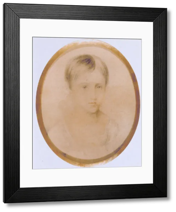 Framed Print : Portrait of Natalia Goncharova, 1820s. Artist: Anonymous, 18th century Framed Print : Portrait of Natalia Goncharova, 1820s. Artist: Anonymous, 18th century