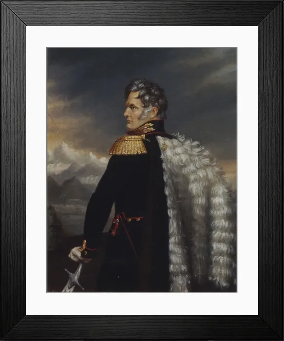Framed Print : Portrait of the commander-in-chief of the Russian Army on the Caucasus Aleksey Yermolov (1777-1861), 1825. Artist: Anonymous, 18th century Framed Print : Portrait of the commander-in-chief of the Russian Army on the Caucasus Aleksey Yermolov (1777-1861), 1825. Artist: Anonymous, 18th century