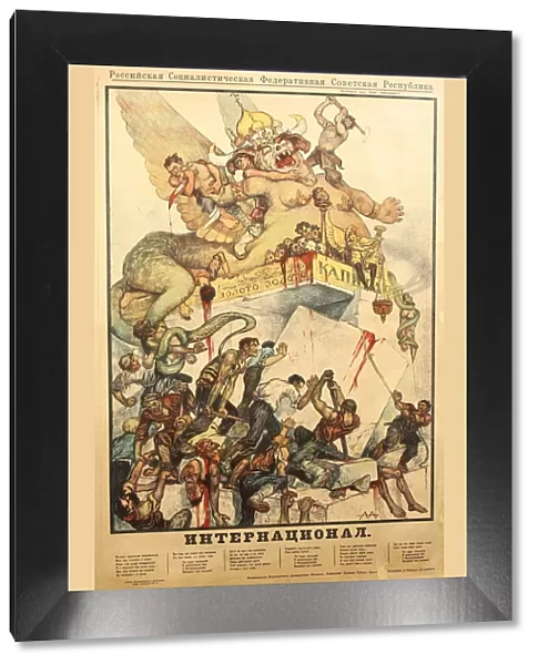 The International (Poster), 1919. Artist: Apsit, Alexander Petrovich (1880-1944)