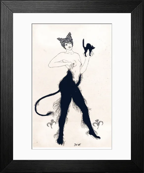 Framed Print : The Devil, 1906. Artist: Feofilaktov, Nikolai Petrovich (1878-1941) Framed Print : The Devil, 1906. Artist: Feofilaktov, Nikolai Petrovich (1878-1941)