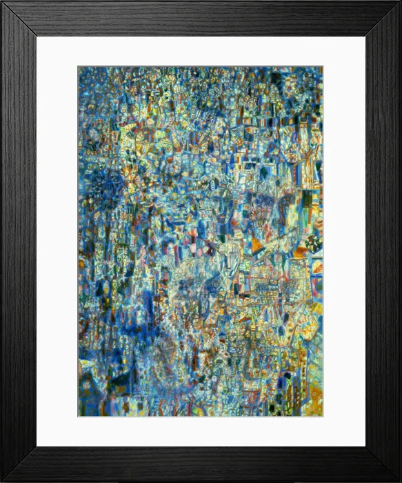 Framed Print : People, 1930. Artist: Filonov, Pavel Nikolayevich (1883-1941) Framed Print : People, 1930. Artist: Filonov, Pavel Nikolayevich (1883-1941)