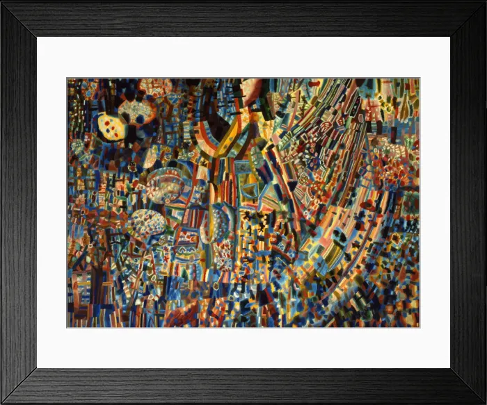 Framed Print : Composition, 1930. Artist: Filonov, Pavel Nikolayevich (1883-1941) Framed Print : Composition, 1930. Artist: Filonov, Pavel Nikolayevich (1883-1941)