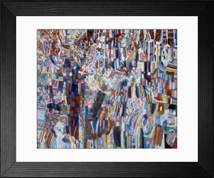 Framed Print : Composition, 1930s. Artist: Filonov, Pavel Nikolayevich (1883-1941) Framed Print : Composition, 1930s. Artist: Filonov, Pavel Nikolayevich (1883-1941)