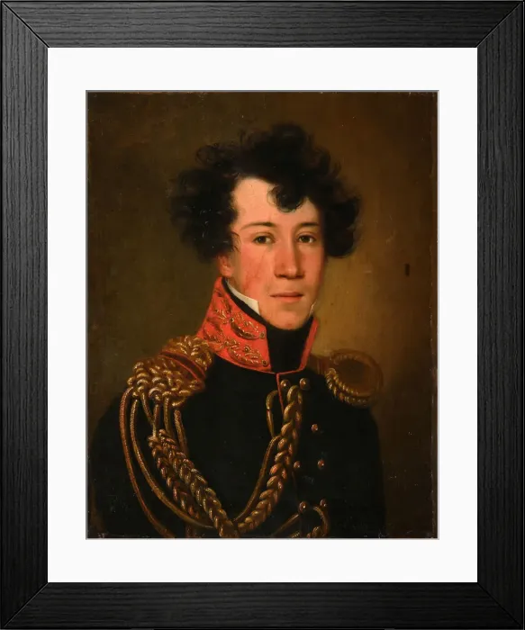 Framed Print : Portrait of Prince Nikolay Fyodorovich Golitsyn (1789-1860), 1810s. Artist: Anonymous Framed Print : Portrait of Prince Nikolay Fyodorovich Golitsyn (1789-1860), 1810s. Artist: Anonymous