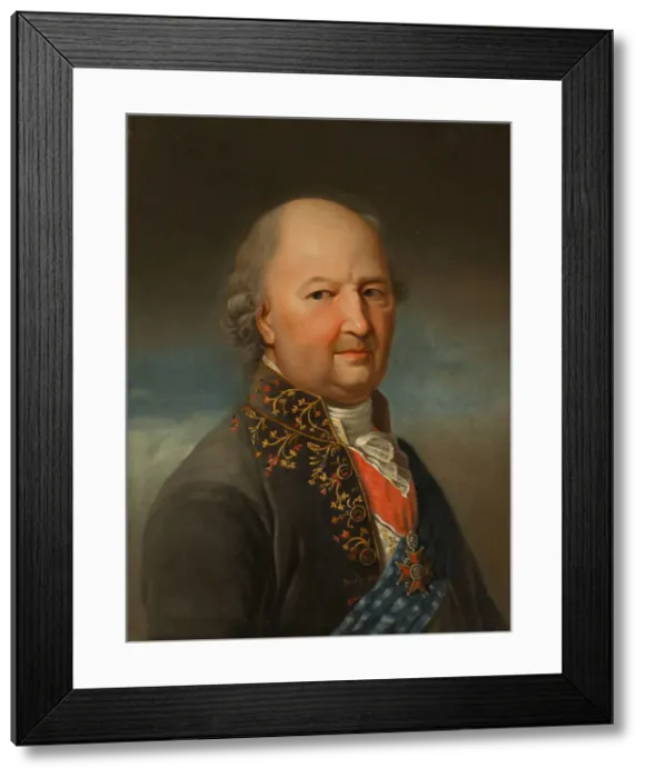 Framed Print : Portrait of Ivan Perfilievich Yelagin (1725-1794), 1800s. Artist: Anonymous Framed Print : Portrait of Ivan Perfilievich Yelagin (1725-1794), 1800s. Artist: Anonymous