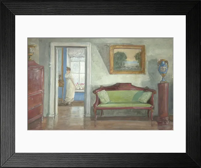 Framed Print : Interior, 1924. Artist: Anonymous Framed Print : Interior, 1924. Artist: Anonymous